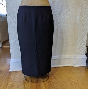 NWOT Express black mid length skirt